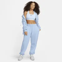 Nike Sportswear Phoenix Fleece женская оверсайз Full-Zip Толстовка с капюшоном синий