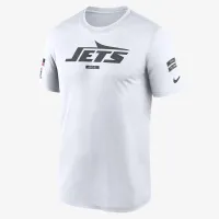 New York Jets Salute to Service Primary Edge Legend мужские Nike Dri-FIT NFL футболка цвет белый