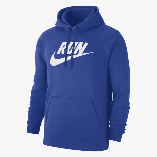 Nike Club Fleece чоловічі Running Pullover Толстовка з капюшоном блакитний