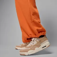 Nike Jordan Flight Fleece жіноча French Terry Open-Hem Pants Orange