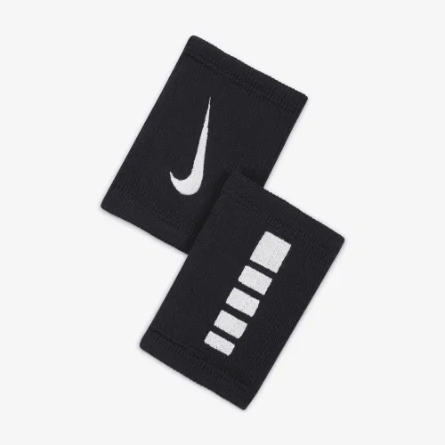 Nike Elite Doublewide Wristbands (2 пары) цвет черный