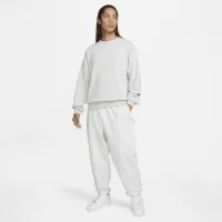 Nike Solo Swoosh мужские French Terry Crew цвет серый