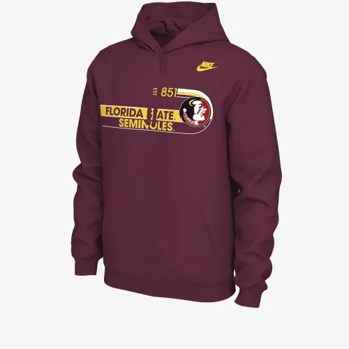Florida State чоловічі Nike College Толстовка з капюшоном колір червоний