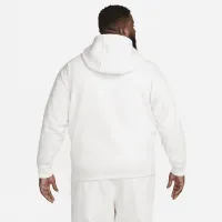 Nike Solo Swoosh чоловічі Fleece Толстовка з капюшоном колір сірий