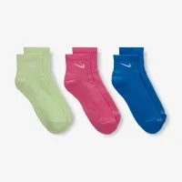 Nike Everyday Plus Cushioned тренировочные Ankle носки (3 пары) многоцветный