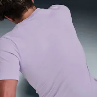 Nike Dri-FIT мужские Fitness футболка цвет фиолетовый