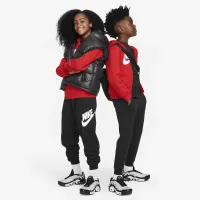 Nike Club Fleece Big дитячі Joggers колір чорний