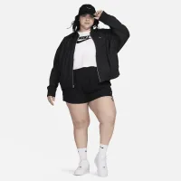 Nike Sportswear Essential жіноча оверсайз Bomber Куртка (великі розміри) колір чорний