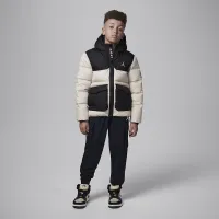 Nike Jordan Big детские Faux Down Куртка цвет коричневый
