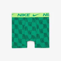 Nike Dri-FIT Essentials Big дитячі Printed труси (3 пари) колір зелений