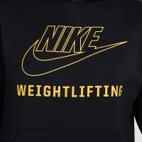 Nike чоловічі Weightlifting Pullover Толстовка з капюшоном колір чорний