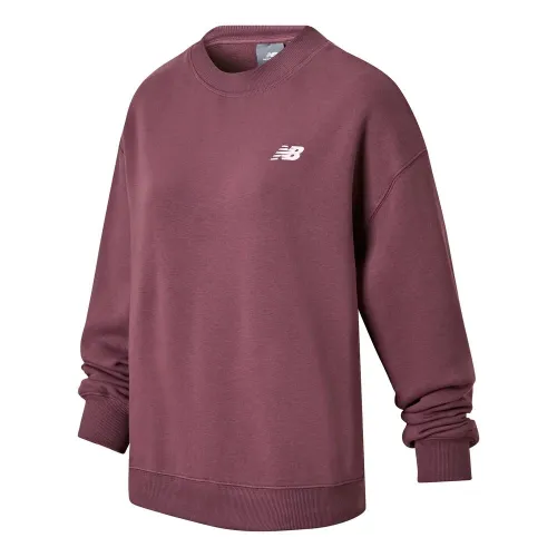 Кофта/футболка New Balance WT51949FDP - бордова