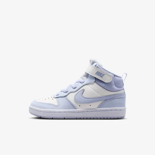 Nike Court Borough Mid 2 Little дитячі Кросівки колір сірий