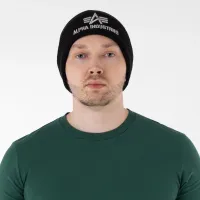 Шапка Alpha Industries 3D Beanie 16891003 - Чорна