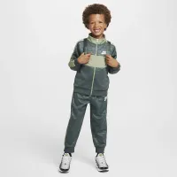 Nike Dri-FIT Sportswear Textuцвет красный Club Little детские 2-Piece Tricot набор цвет зеленый