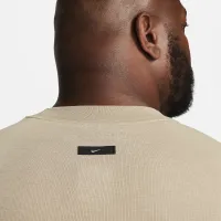Nike Sportswear Tech Fleece Reimagined мужские оверсайз Short-Sleeve свитшот цвет коричневый