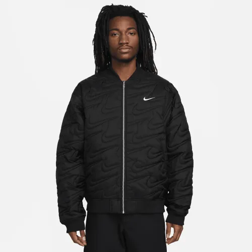Nike Sportswear Swoosh мужские Quilted Куртка цвет черный