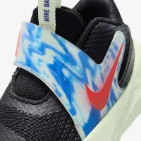 Nike Team Hustle D 12 Baby/Toddler Кросівки колір чорний