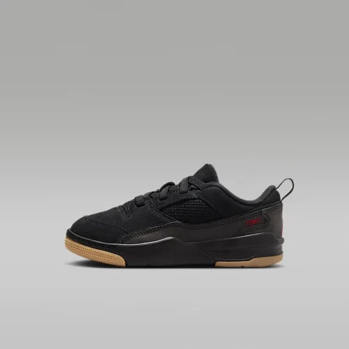 Nike Jordan Flight Court Little дитячі Кросівки колір чорний