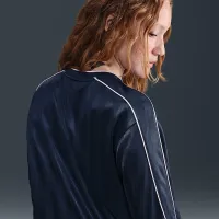 Nike Sportswear женская Long-Sleeve Jersey Top синий