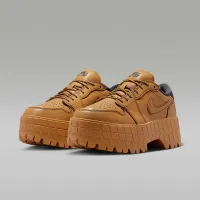 Nike Air Jordan 1 Brooklyn Low женская Кроссовки цвет коричневый