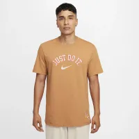 Nike Sportswear чоловічі футболка колір коричневий