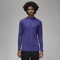 Nike Jordan Dri-FIT Sport мужские Long-Sleeve для гольфа Top цвет фиолетовый