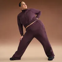 NikeSKIMS Matte Tricot женская Side-Snap Pants цвет красный