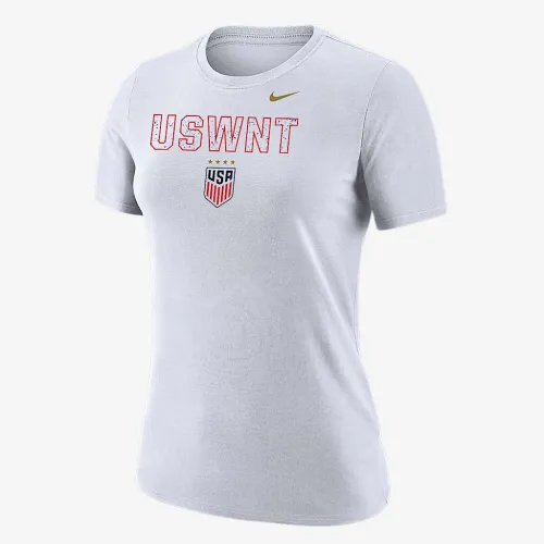 USWNT женская Nike Soccer футболка цвет белый