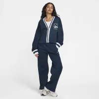 Nike Sportswear Phoenix Fleece женская Over-оверсайз Cardigan синий