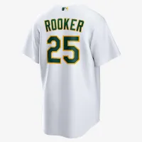 Brent Rooker Athletics мужские Nike MLB Replica Jersey цвет белый