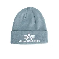 Шапка Alpha Industries 3D Beanie 168910134 - Голубая
