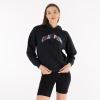 Кофта/футболка Champion Embroideцвет красный Bookstore Logo Толстовка с капюшоном 114962-BS554 - Синяя