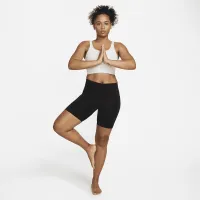 Nike Zenvy женская Light-Support Non-Padded Longline Sports Bra цвет коричневый