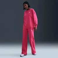 Nike Sportswear Club Fleece женская Loose Crew-Neck свитшот Pink