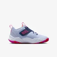 Nike Team Hustle D 12 Big детские баскетбольные Кроссовки цвет серый