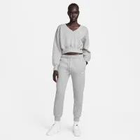 Nike Sportswear Phoenix Fleece женская Mid-Rise Sweatpants цвет серый
