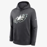 Philadelphia Eagles Club Logo чоловічі Nike NFL Pullover Толстовка з капюшоном колір сірий
