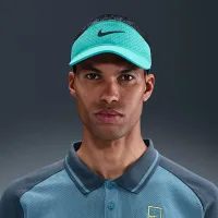 Nike Dri-FIT ADV Ace Tennis Visor цвет зеленый
