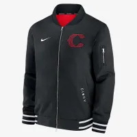 Cincinnati колір червонийs Authentic Collection City Connect чоловічі Nike MLB Full-Zip Bomber Куртка колір чорний