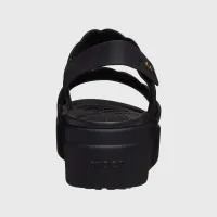 Шльопанці Crocs Brooklyn Woven Low Wedge 209977-060 - Чорні