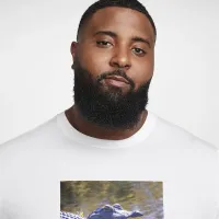 Nike мужские для гольфа футболка цвет белый