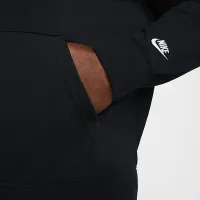 Nike Club мужские French Terry Толстовка с капюшоном цвет черный
