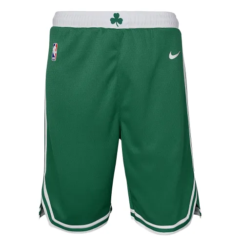 Boston Celtics Icon Edition Big детские Nike Dri-FIT NBA Swingman шорты цвет зеленый