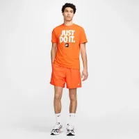 Nike Club мужские Woven Flow шорты Orange