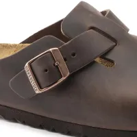 Шлёпанцы Birkenstock Boston 860131 - Бежевые