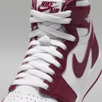 Nike Air Jordan 1 High OG Big дитячі Кросівки колір білий