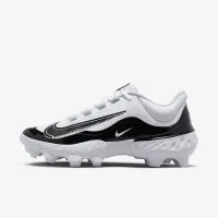 Nike Alpha Huarache Elite 4 Low MCS чоловічі бейсбольні бутси колір білий