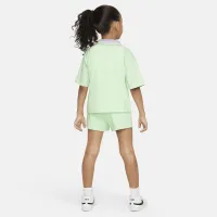 Nike Prep in Your Step Little дитячі шорти комплект колір зелений