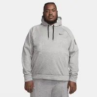 Nike Therma чоловічі Therma-FIT Hooded Fitness Pullover колір сірий